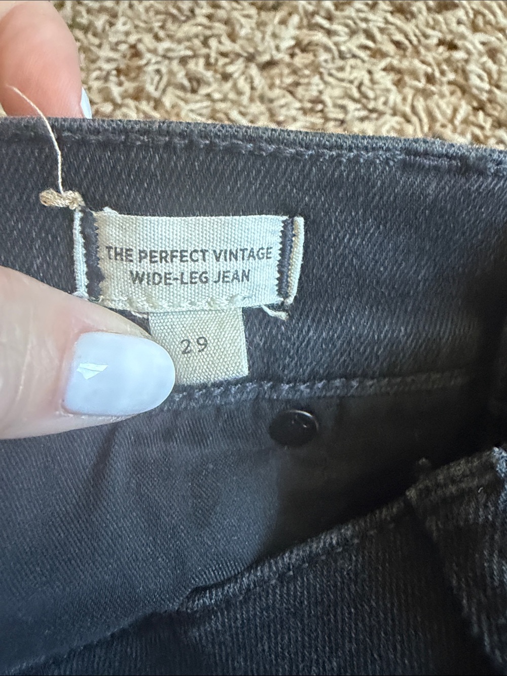 Madewell wide leg cropped jean - Picture 3 of 8